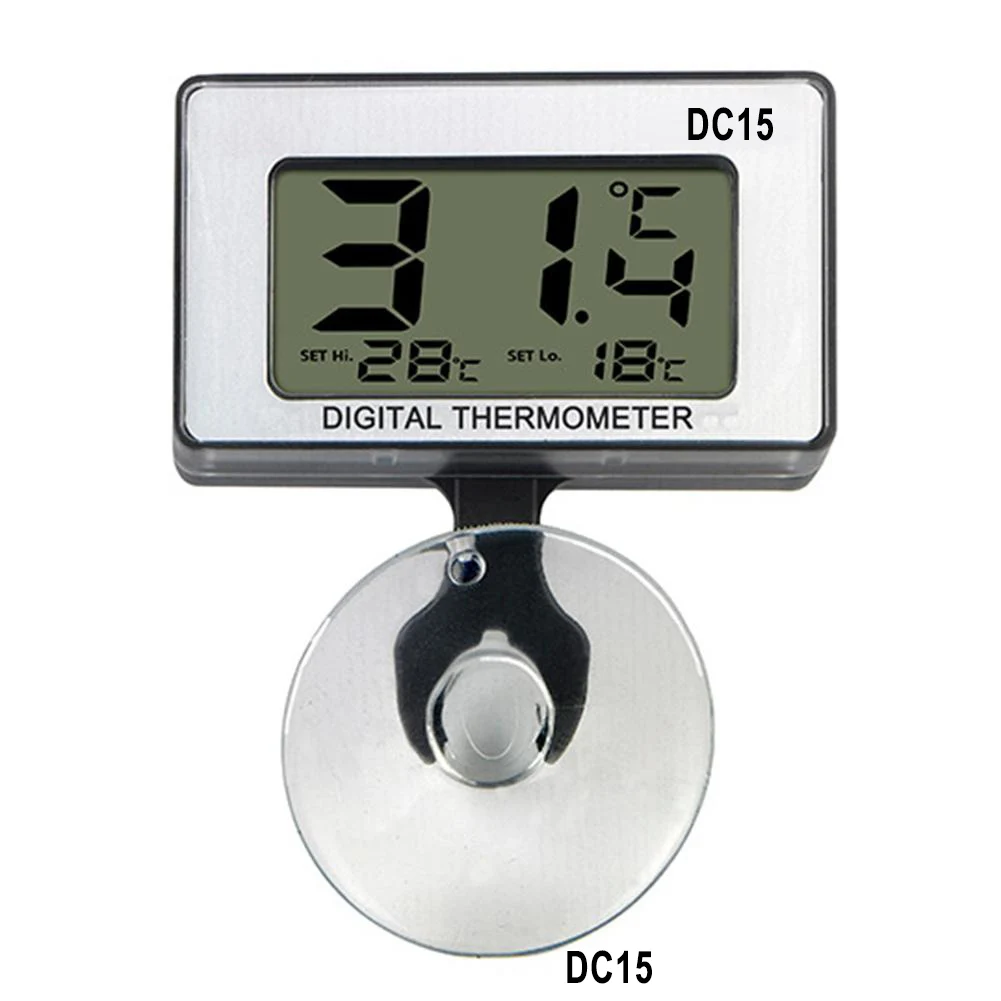 

LCD Digital Thermometer Aquarium Fish Tank Temperature Meter With Suction Cup Digital Submersible Aquarium Thermometer Replace