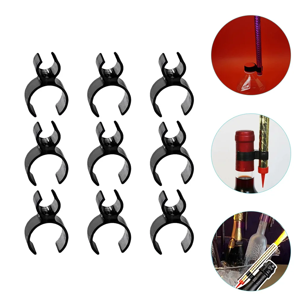 

9Pcs Household Bottle Clamps Party Clips Champagne Clamps Bottle Sparklers