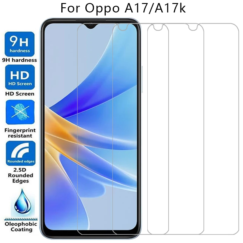 закаленное стекло для oppo a17 a17k чехол телефона oppoa17 oppoa17k a 17k ak17 17a задняя крышка 360 opp