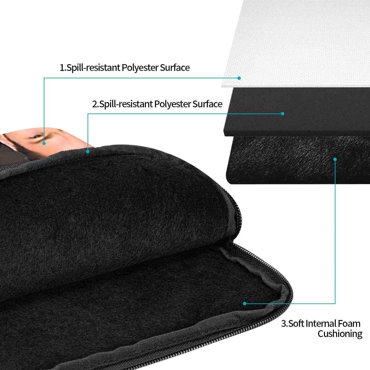 Чехол для ноутбука Hugh Jackman Противоударная сумка 10 12 13 15 17 дюймов