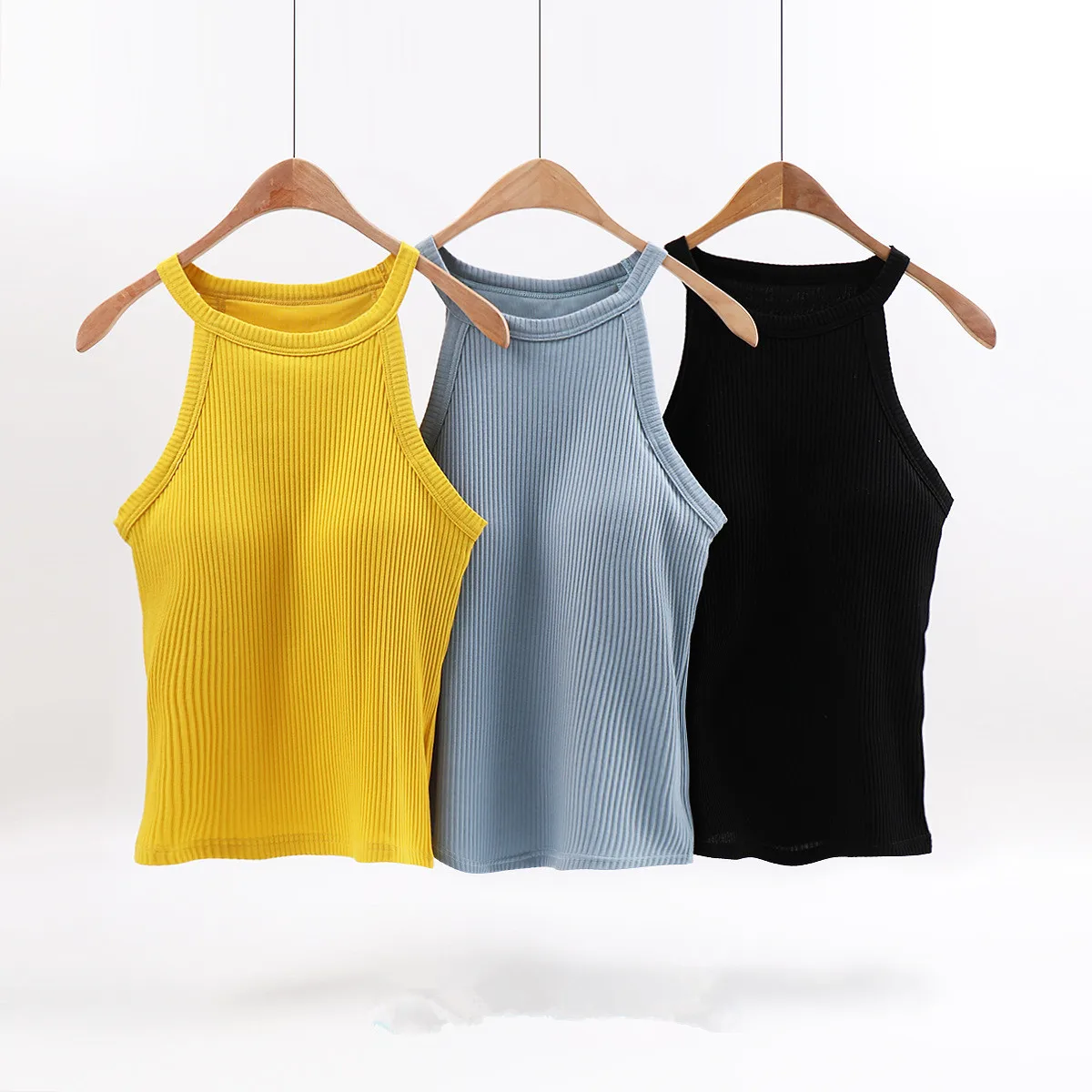 

MRMT 2023 Новая женская футболка в рубчик, жилет на бретельках, футболка из чистого хлопка для женщин, нижнее белье, однотонные топы, футболка