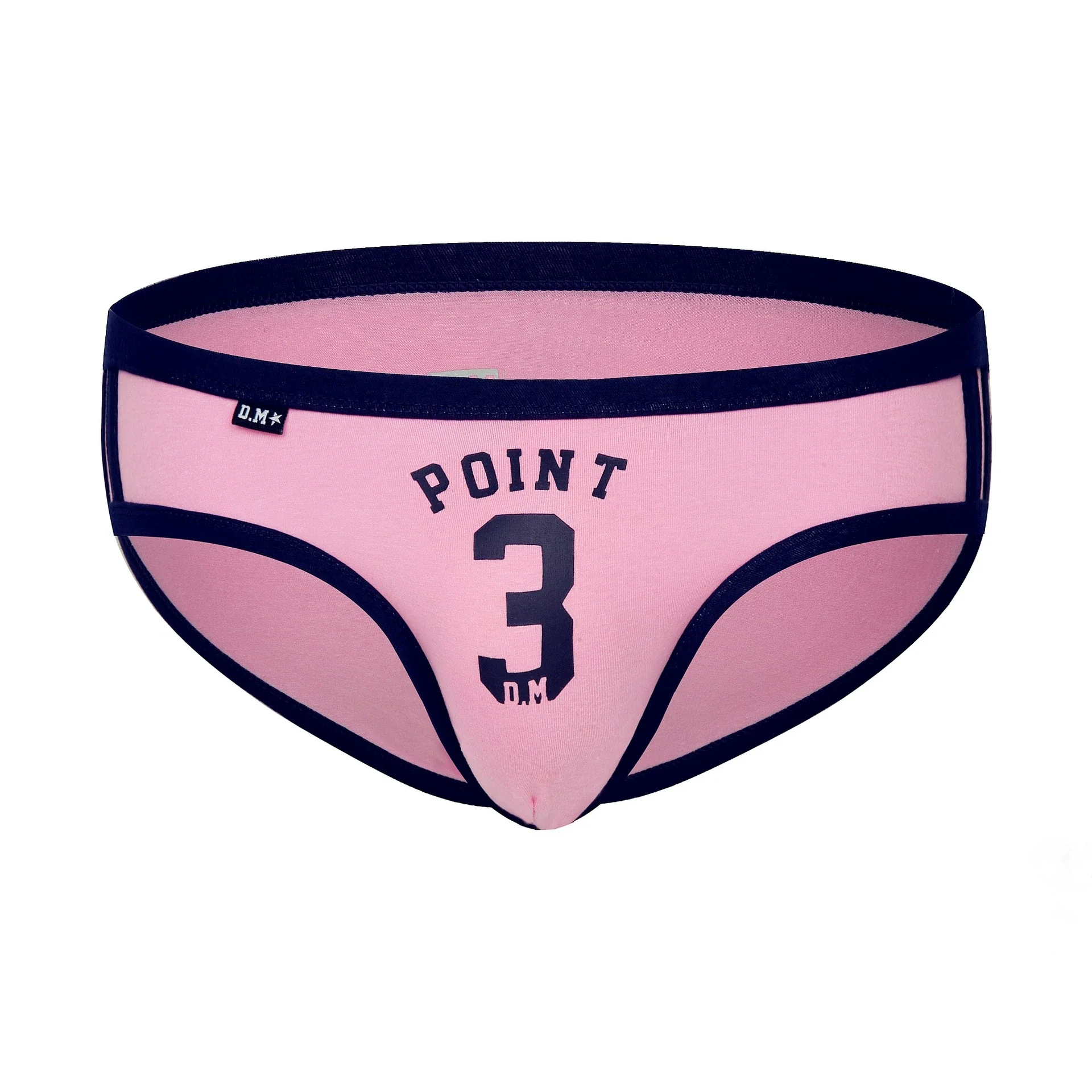 Men's Underwear Low Waist Letter Sports Cotton Briefs Youth Cute Gay Soft Erotic Panties