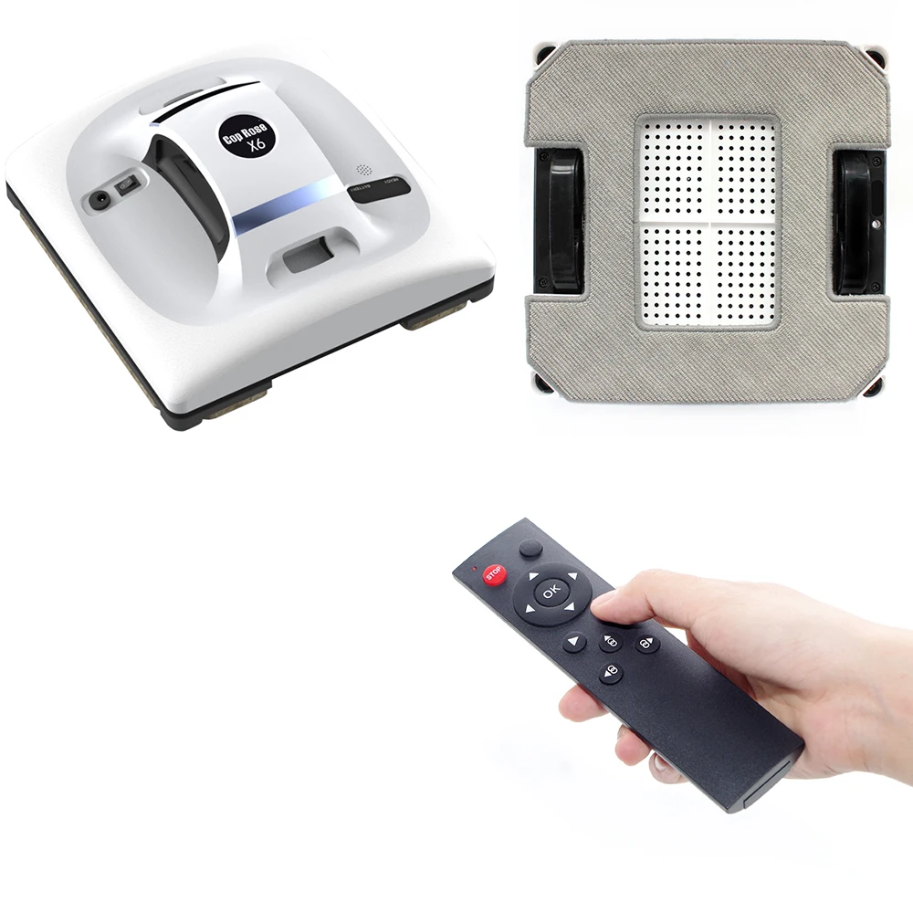 

Intelligent products Cop Rose X6 robot cleaning glasses, washing windows robot