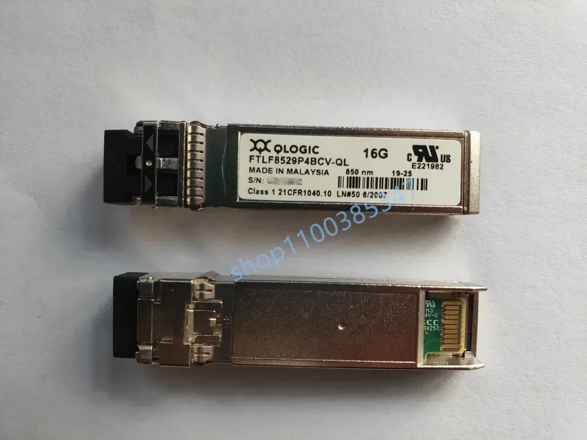 Фото 1 шт. FTLF8529P4BCV-QL qlogic SFP 16G оптическое волокно/16 ГБ SFP + 850 нм qle2670 qle2672 qle2690 qle2692 16G HBA оптоволоконный модуль №2