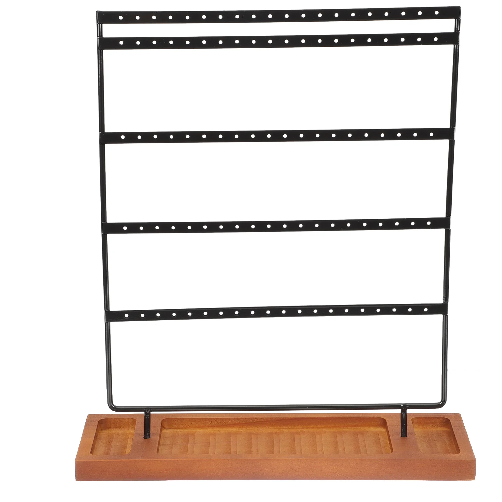 Earring Holder Jewelry Display Rack Organizer Stand Necklace Earrings Ear Stud Hanging Storage Desktop Studs Tower Dangle Tier