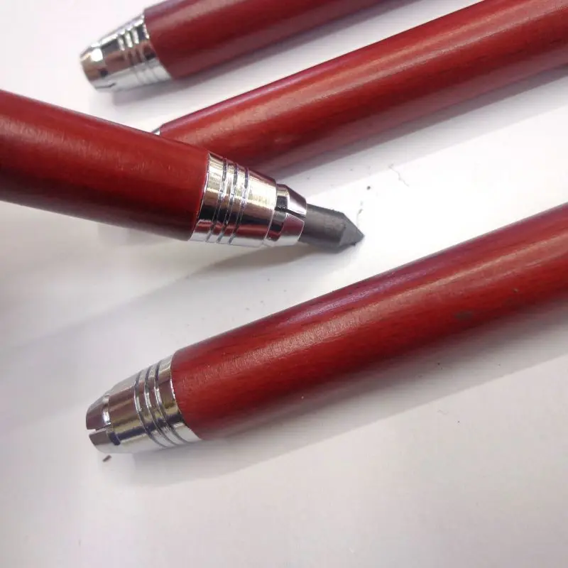 

Wood Rod Automatic Pencils 4.0MM &5.6MM For Sketch Drawing Design 4Pcs/Lot