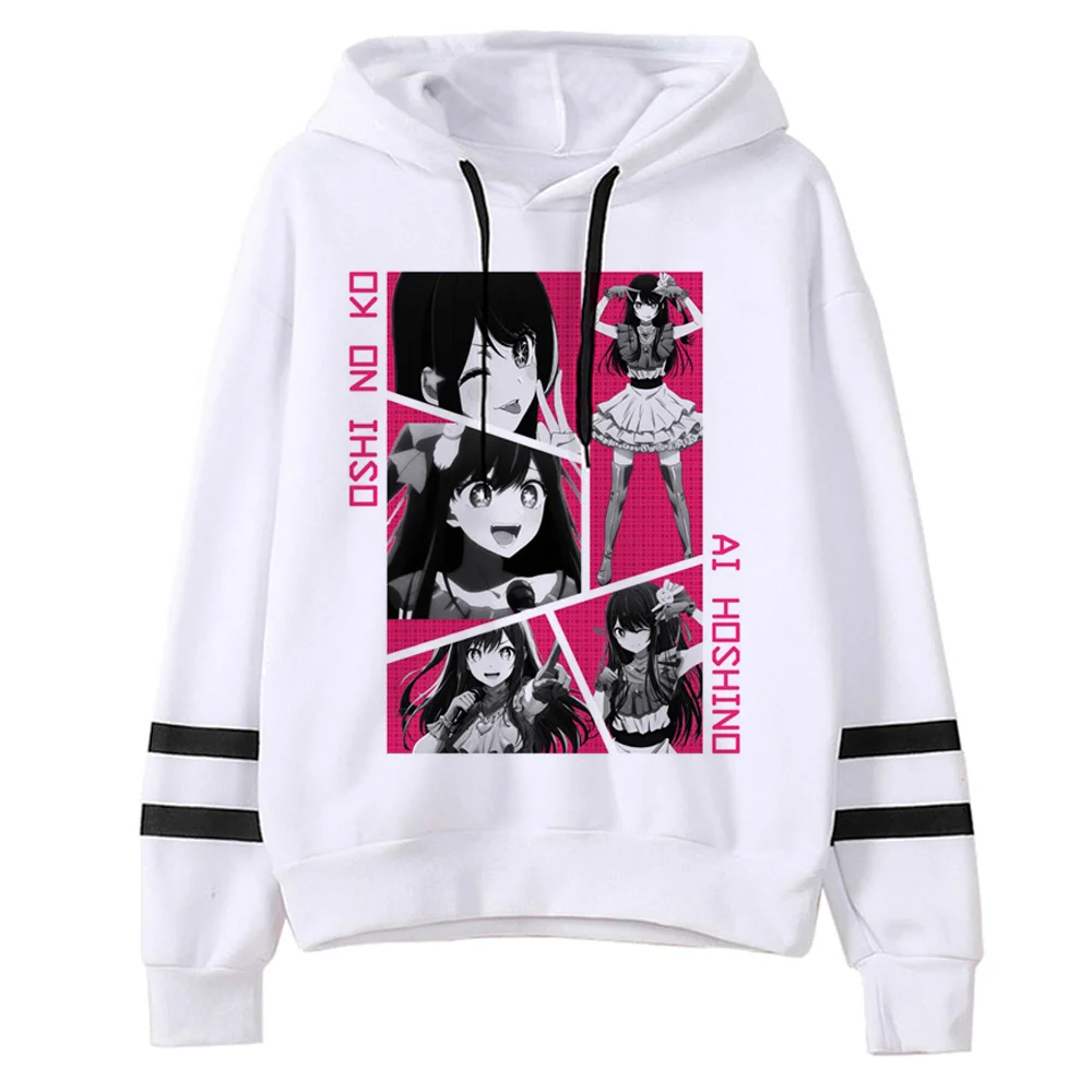 

Oshi No Ko толстовки женские кавайные смешные аниме винтажные свитшоты пуловеры Женская аниме одежда