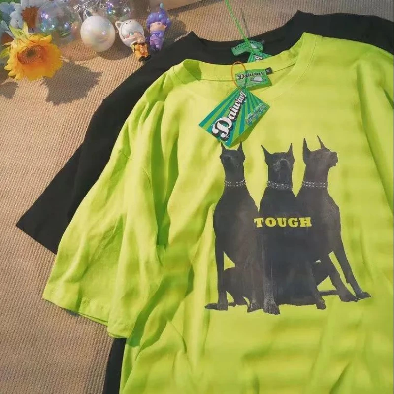 

2022 Solid Color Oversized T Shirt Man Pattern Oversize T-shirt Husband Loose ANIME CLOTHING Clothes Skate Harajuku Summer Top