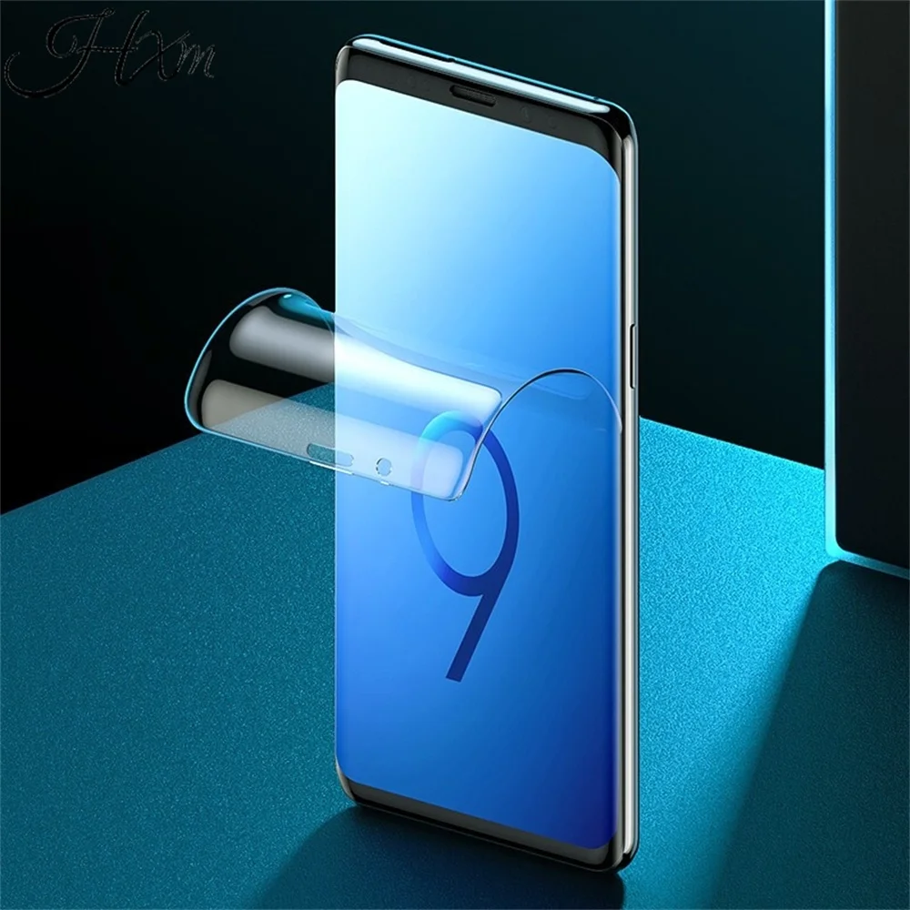 

4Pcs Hydrogel Film Screen Protector For Samsung Galaxy S8 S9 S10 E S20 FE S21 Ultra Plus For Note 20 8 9 10 A50 Screen Protector