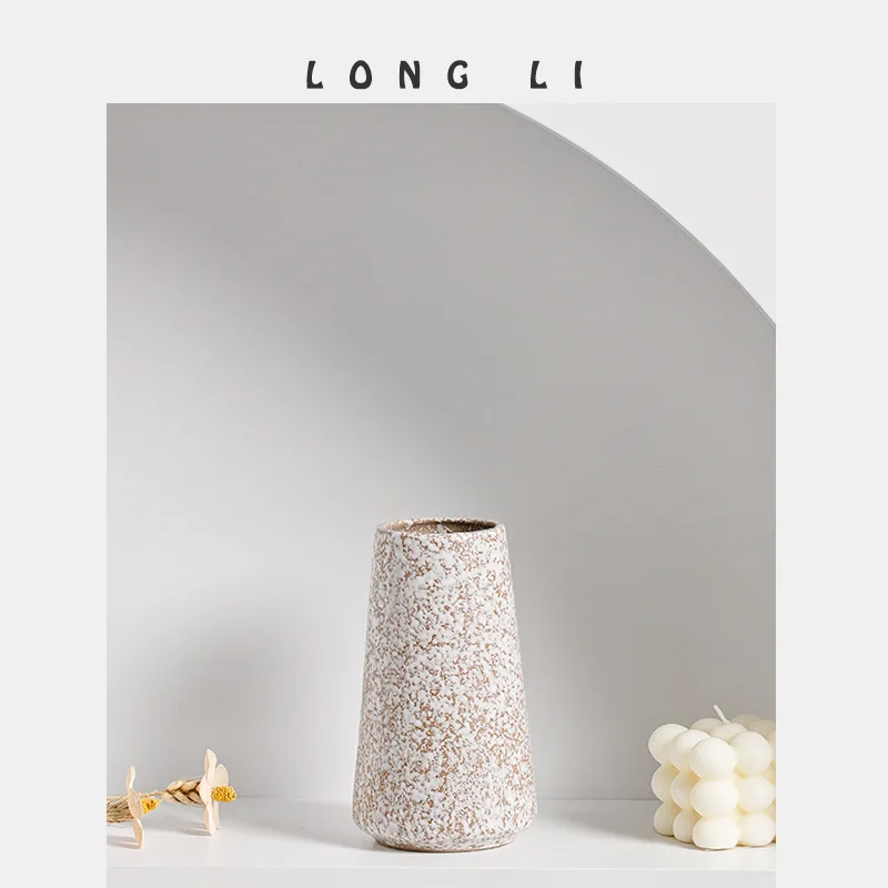 

Ceramic vases ins ornaments dried flowers and flowers new Chinese light luxury living room porch home decorations