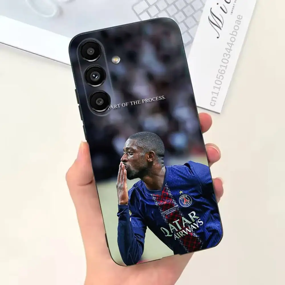 Фото Чехол для телефона O-Ousmane D-Dembele для Samsung S25,24,21,22,23,20,S30,Ultra,Plus,Fe,Lite,Note,5G, черный, мягкий №4