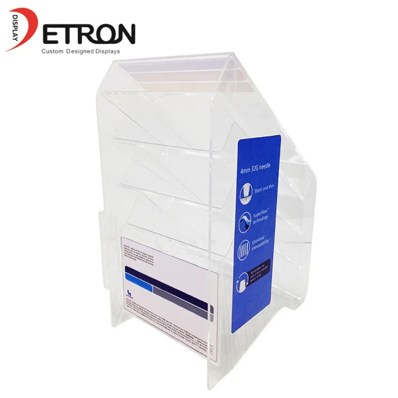 

Customized Floor Retail Store Product Promotion Exhibition Acrylic Bookshop Brochure Magazine Book Acrylic Display Stand