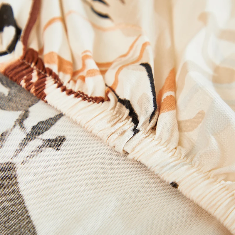 Юбка с принтом чехол для дивана эластичные чехлы полный на сиденья гостиной