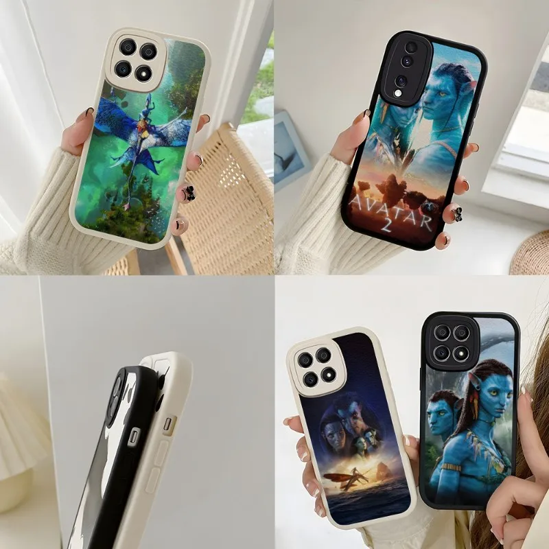

Avatar 2 Jack Neytiri Phone Case For OPPO Reno 8 6 7 5 A52 A55 A57 A92s A97 A93 96 K10 Pro Plus FINDX3 5 Back Lambskin Cover