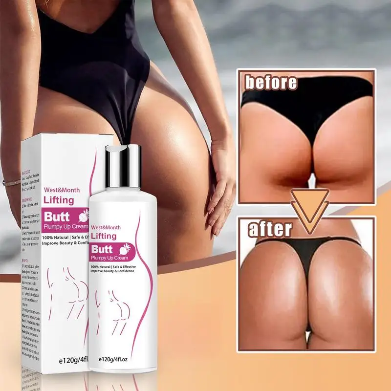 

Buttock Enlargement Cream Butt Lift Up Firming Essential Oil Improving Hip Sagging 4fl.oz Hip Massage Cream For All Skin Types