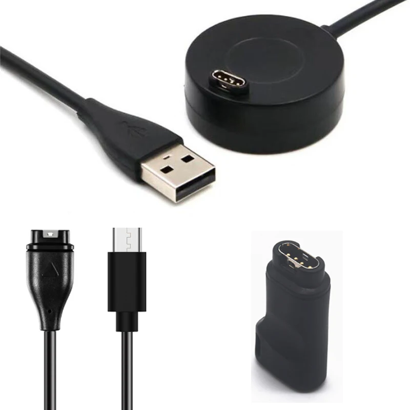 

USB-кабель для зарядки, зарядный адаптер для Garmin Fenix 7/7S/7X/6/6S/6X CAME 2/2S/SQ Vivoactive 4/4s Vivomove 3/3s 945 55 745 245 45