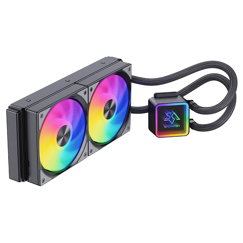 Snowman AIO Жидкостное охлаждение процессора 240 мм RGB