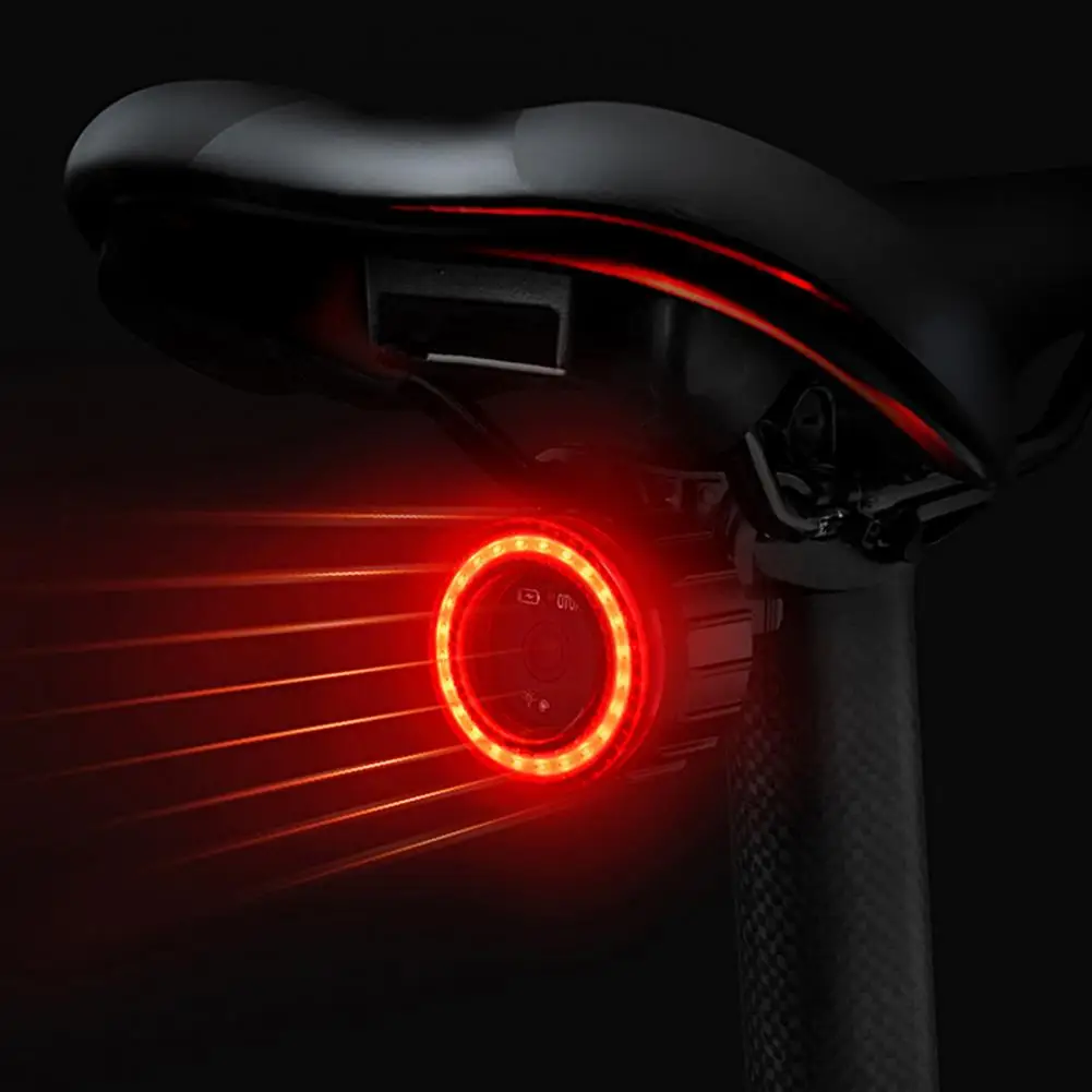 

Practical Water Resistant Anti Fall Bike Rear Light Bicycle Taillight Lightweight High Brightness