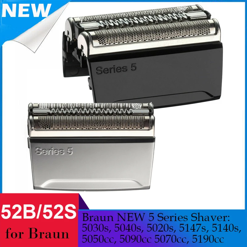 Head  52b 52s For Braun Razor Blade 5 Series 5030s 5040s 505