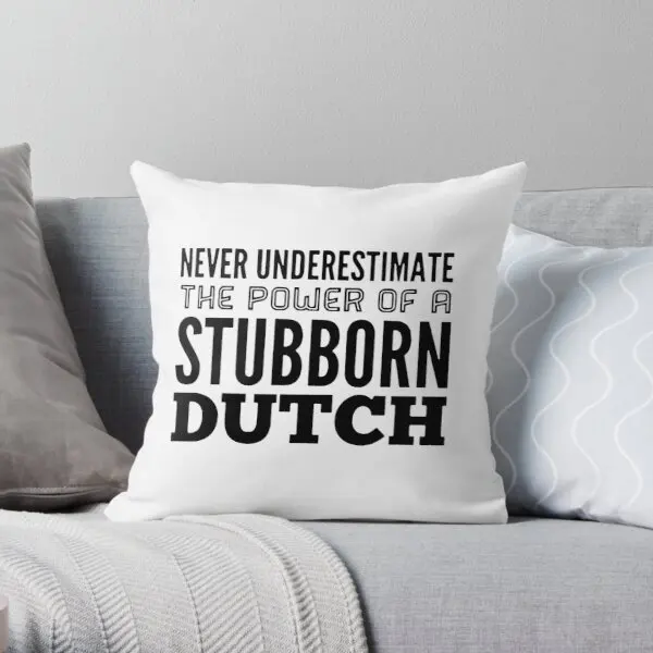 

Голландская прямая Классическая футболка с принтом, наволочка для подушки, Модный мягкий чехол для офиса и автомобиля, квадратные подушки в...