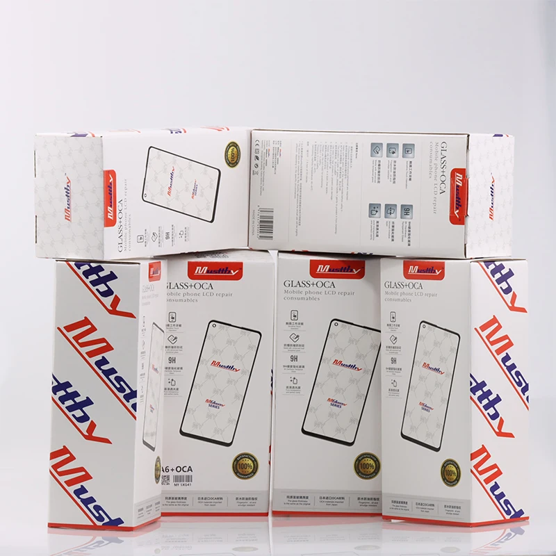 Переднее стекло Musttby с OCA для Samsung Galaxy A20E A21 A21S A22 A23 A24 A30 A30S A31 A40 A50 A51 A52 A53 A60 A70 5 шт.