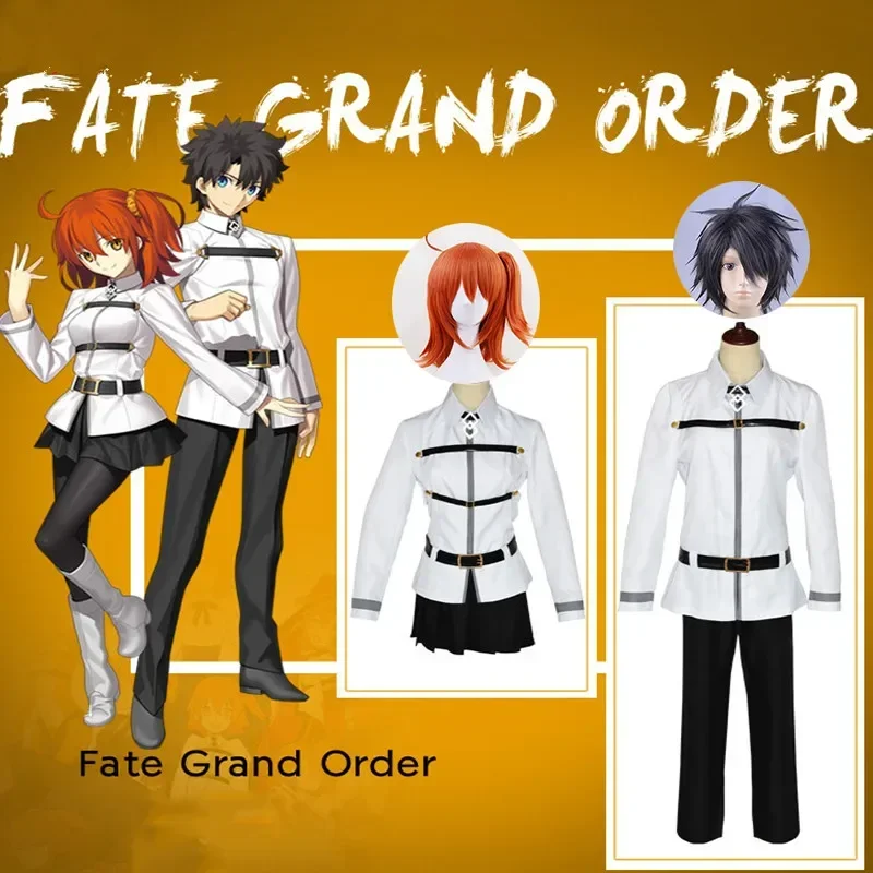 Аниме Fate Grand Order FGO Gudako Косплей Костюм Халдея Волшебный Женские Платья Хэллоуин