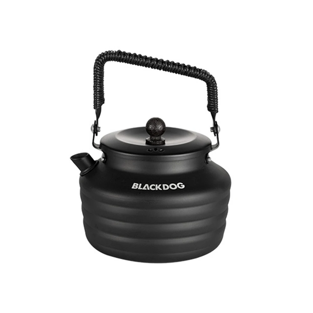 

Outdoor Portable Kettle Aluminum Camping Teapot Wax Rope Handle 13.L Camping Hiking Accessories Equipments Camping