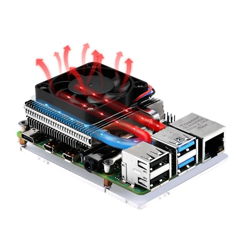 

ШИМ-вентилятор для Raspberry Pi 3B/3B +/4B