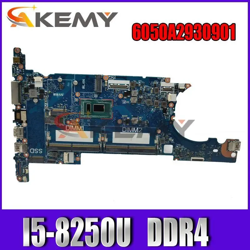 

Материнская плата для ноутбука HP EliteBook 830 836 G5 6050A2930901-MB-A01 I5 8250U DDR4 L13709-601