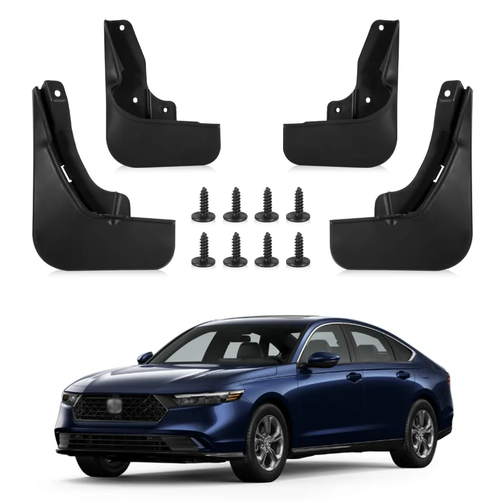 

Комплект брызговиков для Honda 11th Accord 2023-2024, брызговики с комплектом аксессуаров