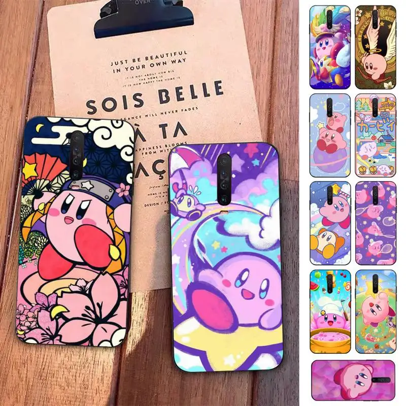

BANDAI Kirby Phone Case for Redmi 5 6 7 8 9 A 5plus K20 4X S2 GO 6 K30 pro