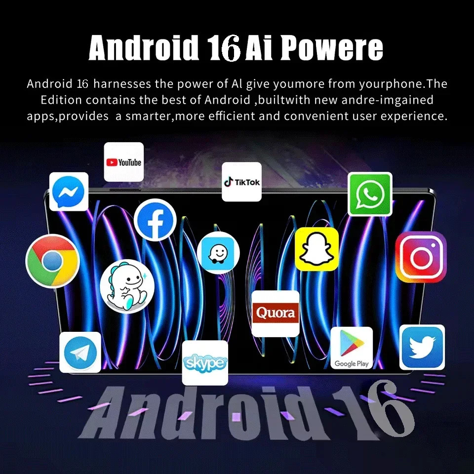 Фото Оригинальный планшет iPad Air Pro 11 дюймов 24 ГБ+2 ТБ, планшеты Android 16 Snapdragon 8 Gen 3, планшетный ПК 20000 мАч, 5G, Dual SIM, GPS, мини-ПК №4