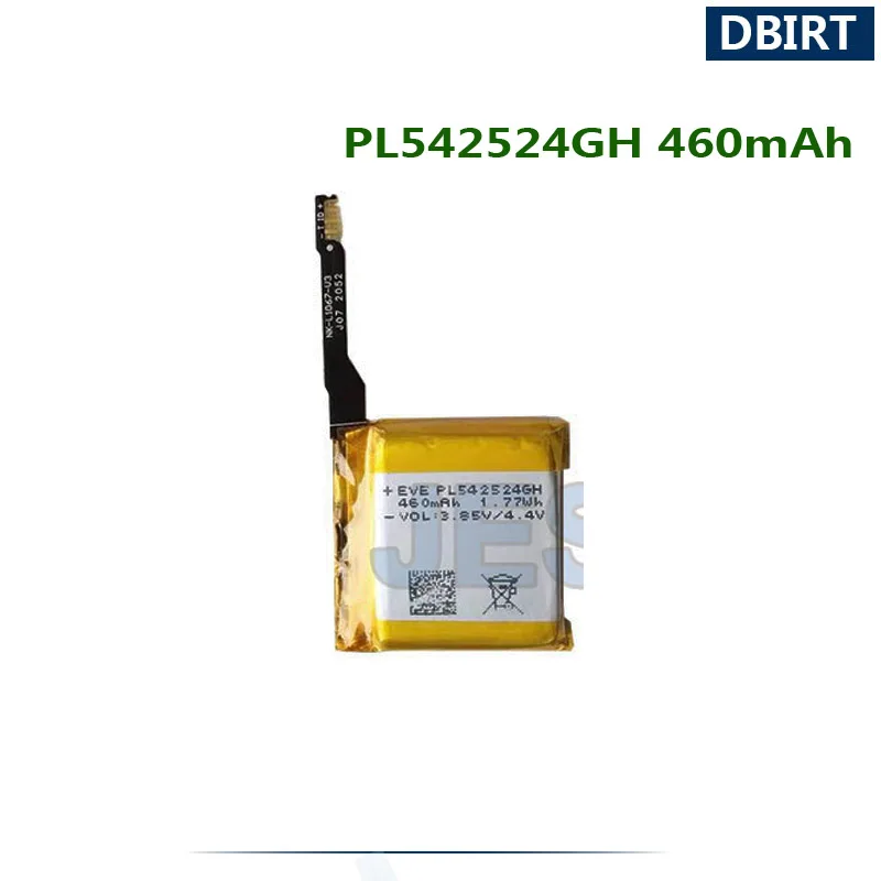 Новинка аккумулятор PL542524GH 460 мАч для спортивных смарт-часов Huami AMAZFIT GTR 2 2e a3 5