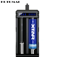 18650 battery charger max 3a fast charging rechargeable battery 18650 18700 20700 21700 22650 25500 26650 li ion battery charger