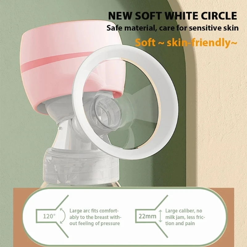 Эффективный молокоотсос Одиночный электрический с режимом массажного насоса 9