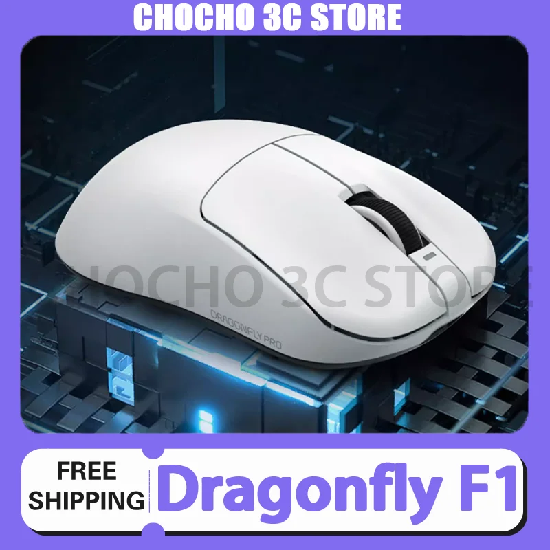 Беспроводная мышь VGN Dragonfly F1 Pro Max легкая игровая с низкой задержкой двойного