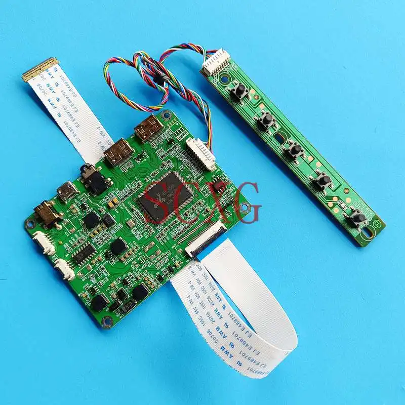 

Fit B156XTN02 B156XTN04 B156XTN01 B156XTN03 30-Pin EDP Controller Drive Board DIY Kit 15.6" LED Panel Laptop 1366*768 2Mini-HDMI