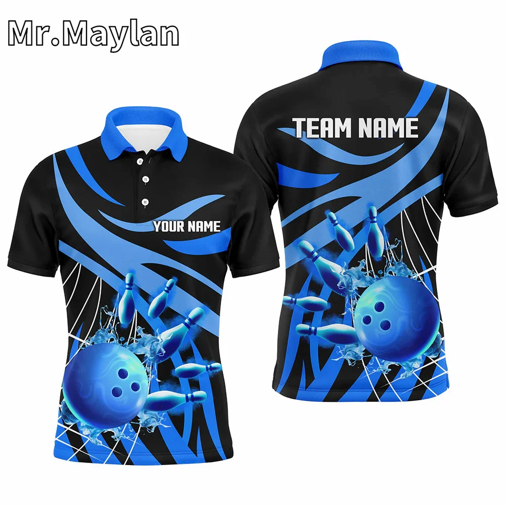 3D Зеленое Пламя Череп для боулинга оригинальные бриджи мужчин и женщин