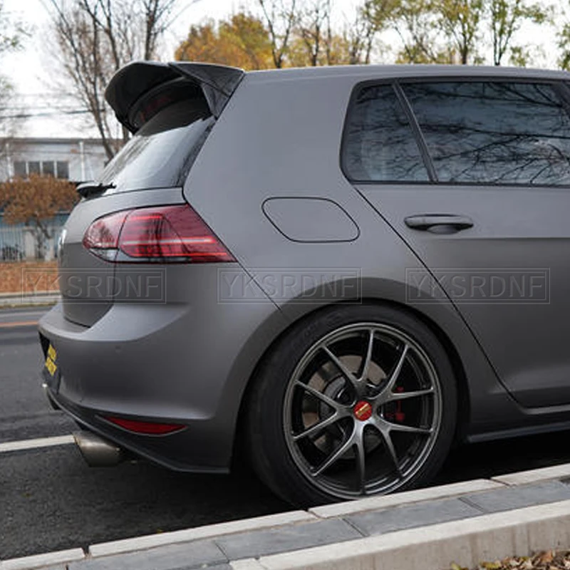 KLSHIRU Aspec ppv400 high quality ABS Car Roof Spoiler For Volkswagen GOLF7 MK7 7.5 GTI/R 2014-2019 | Spoilers & Wings