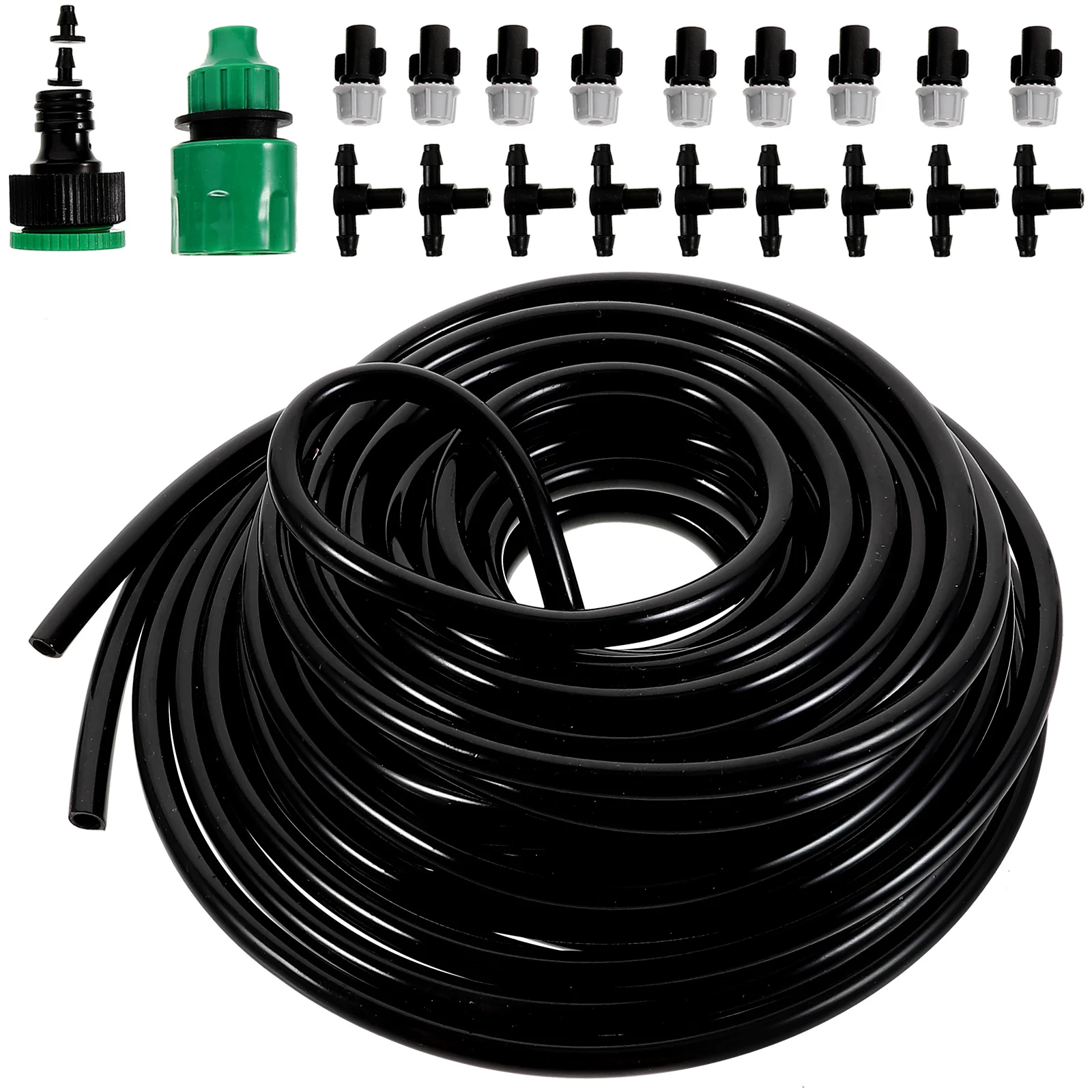 

Garden Hose Sprinkler Flower Pot Irrigation System Lawn Watering Wand Nozzle Drip Kit Plastic Tape Kits