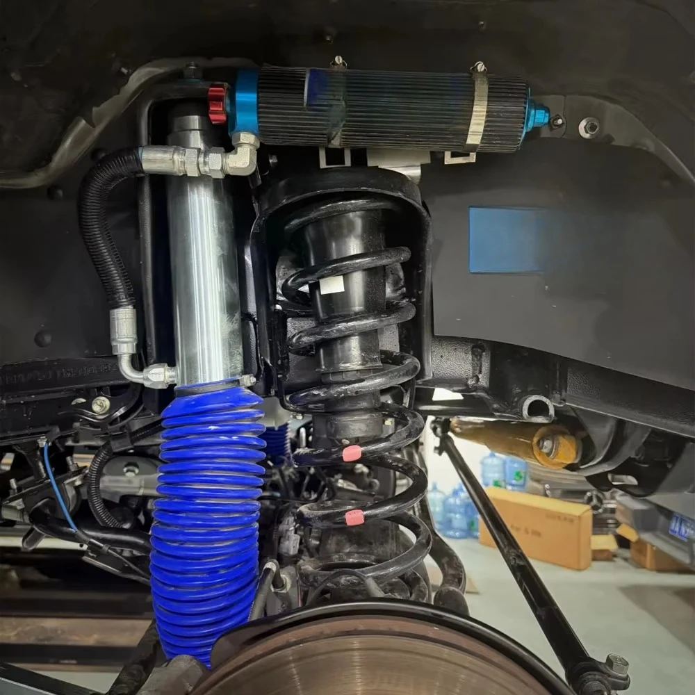Фото Регулируемый амортизатор с азотным наполнением kING для Land Cruiser LC76 LC78 LC79 №4