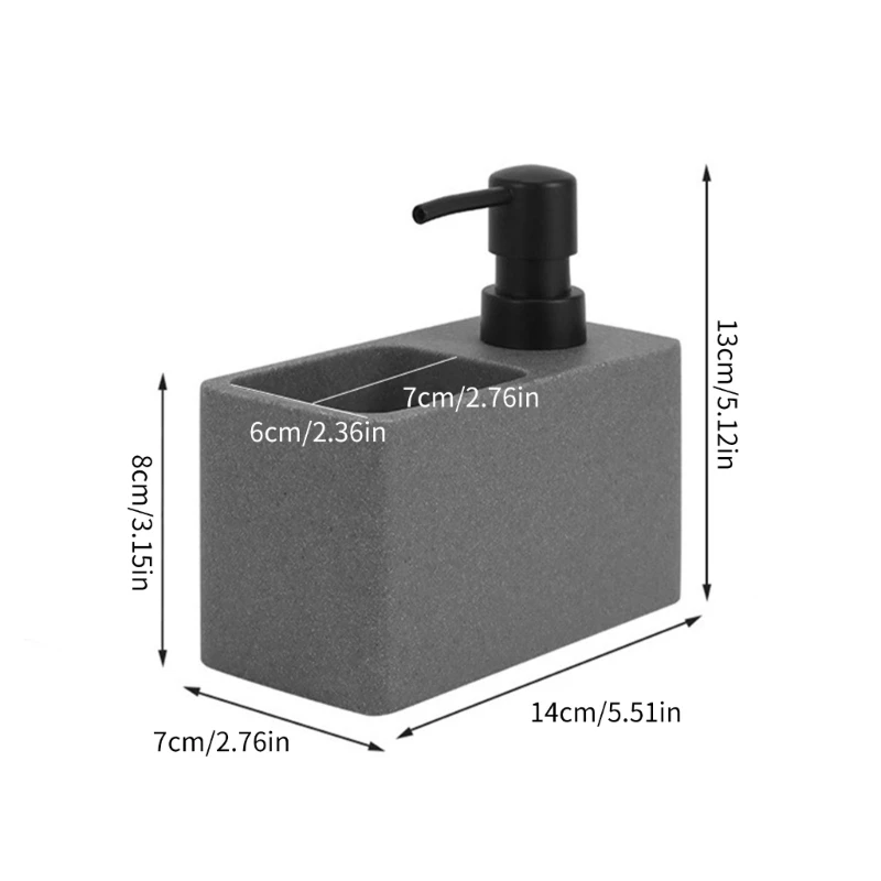 Элегантный дозатор мыла для кухонных столешниц и стен. Удобный кухонный мыла.