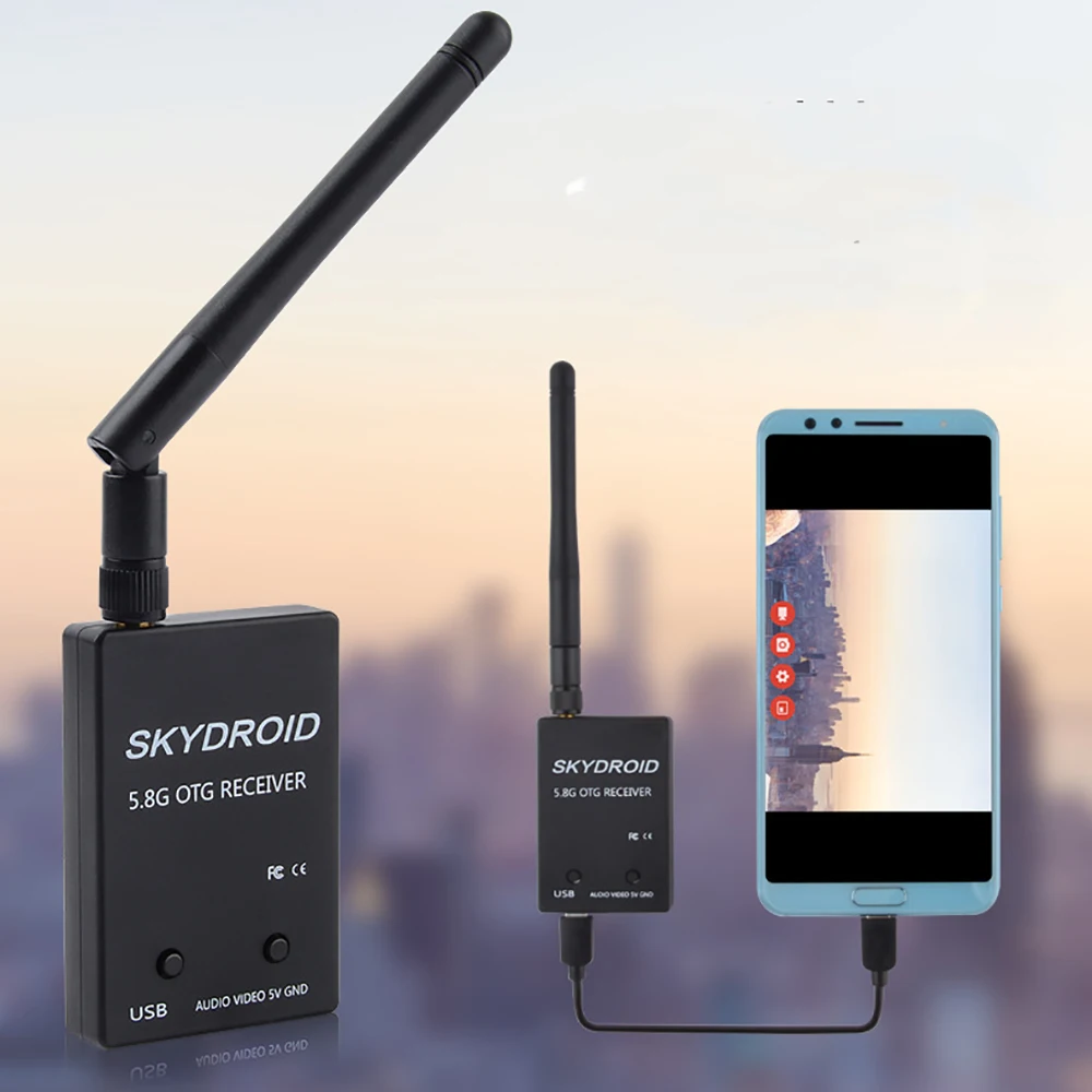 

Обновление Mini UVC OTG 5,8G 150CH аудио FPV приемник для Android мобильный телефон планшет смартфон передатчик