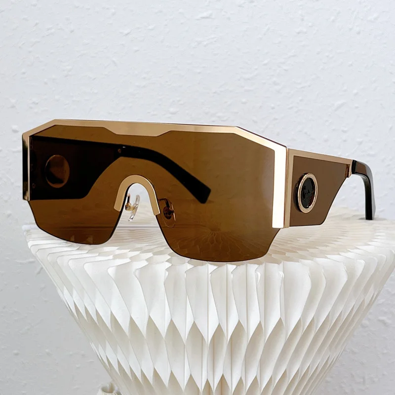 

Очки солнцезащитные мужские и женские прямоугольные, винтажные ацетатные брендовые трехмерные солнечные очки неправильной формы в ретро стиле