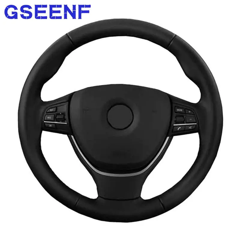 For BMW F10 2014 520i 528i 730Li 740Li 750Li Original Steering Wheel Genuine Leather Car Steering Wheel Customize Braiding Cover