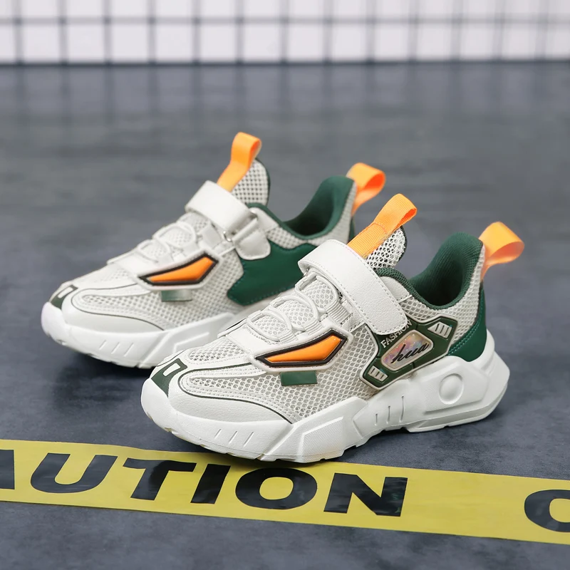 

New Boys Girls Fashion Sneakers Children School Sport Shoes New Fashion High Quality Children Flat Shoes Running Walking Shoes