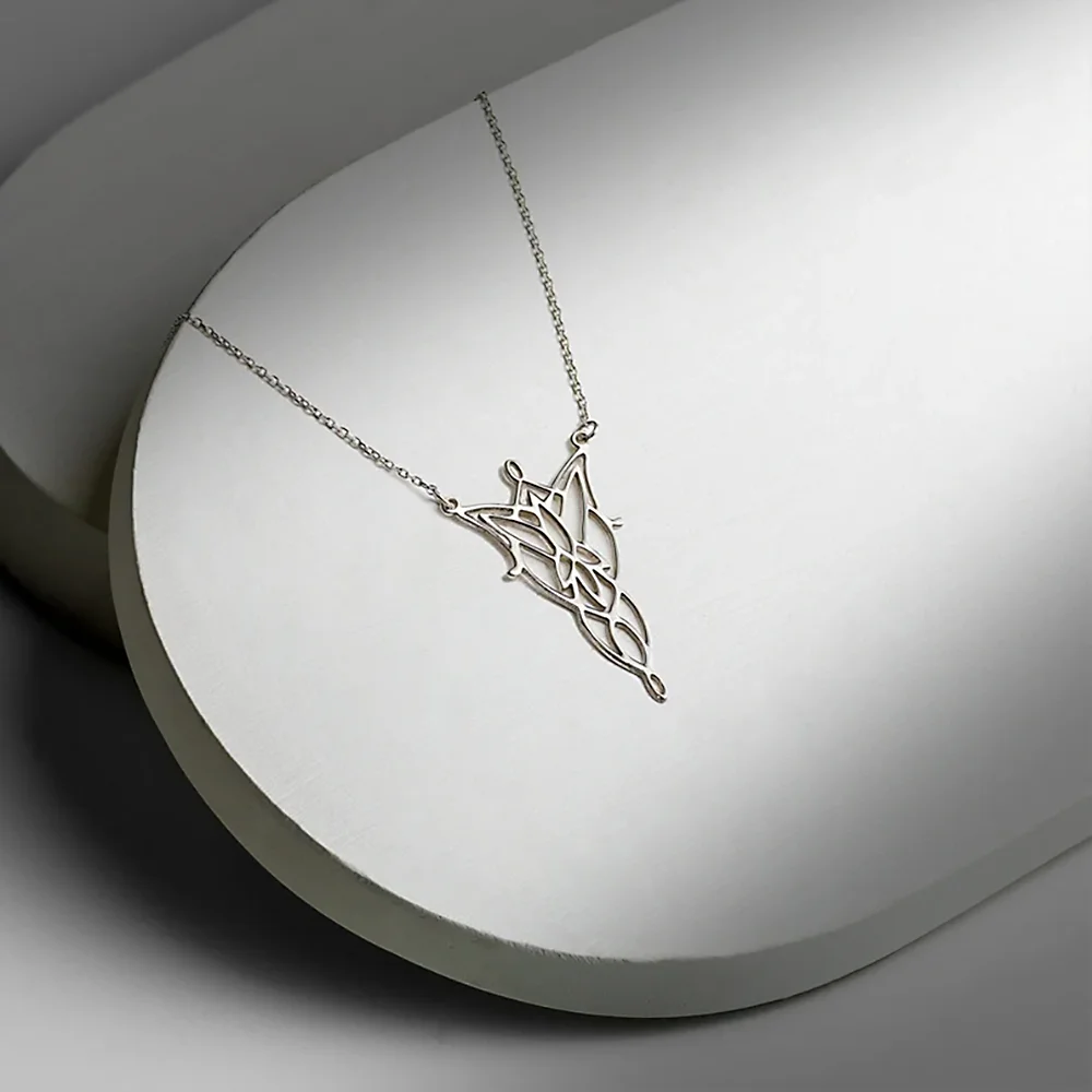 Ожерелье с подвеской Сумерки из нержавеющей стали