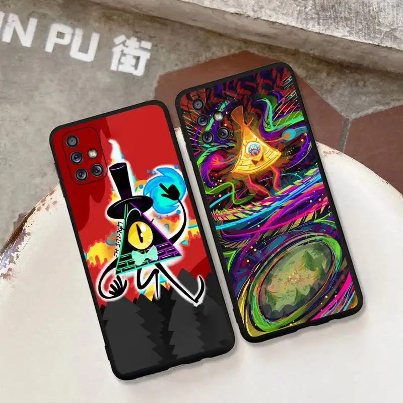 

Cartoon Anime Gravity Falls Bill Cipher Phone Case For Samsung Galaxy Note 20 Ultra 7 8 9 10 Plus lite M31S M30S M51 M21 Cover