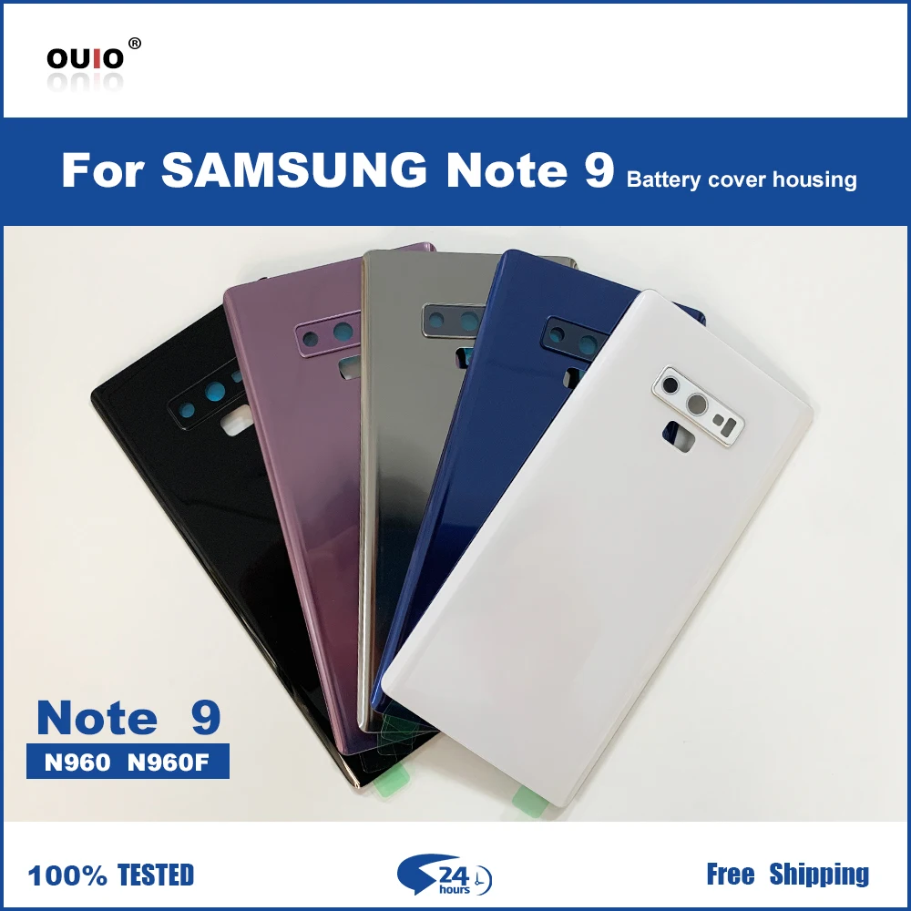 Задняя крышка батарейного отсека Замена корпуса для SAMSUNG Galaxy Note 9 N960 детали