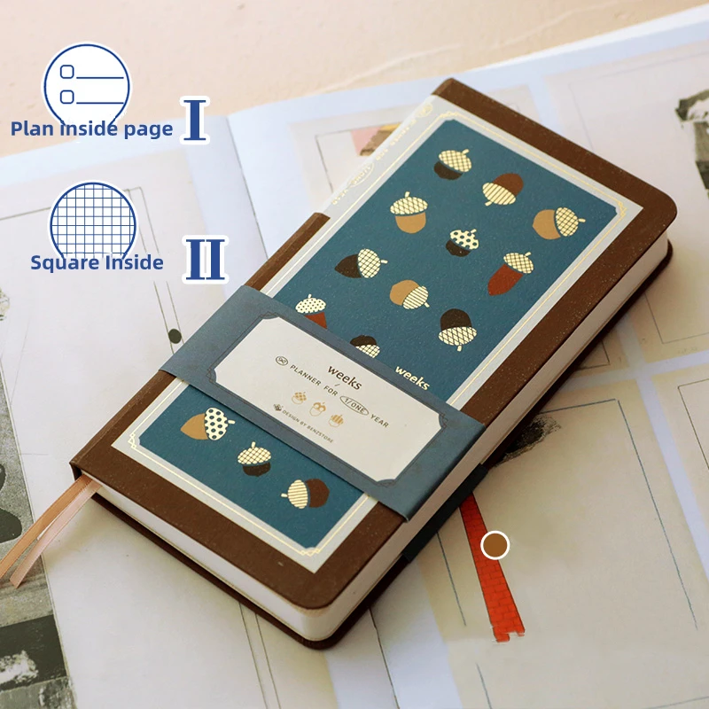 

Рукописный блокнот кожаный B6